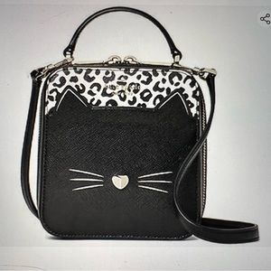 NEW Kate Spade New York Meow Cat Daisy Cross body Handbag Purse